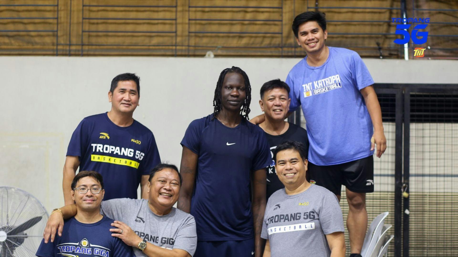 TNT import Bol Bol thrilled to reinforce Tropang 5G in PBA Commissioner
